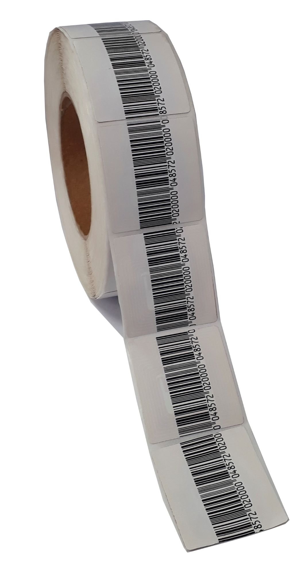 Etiqueta Antifurto Adesiva 5x5 RF 8.2MHz Barcode - Hexport